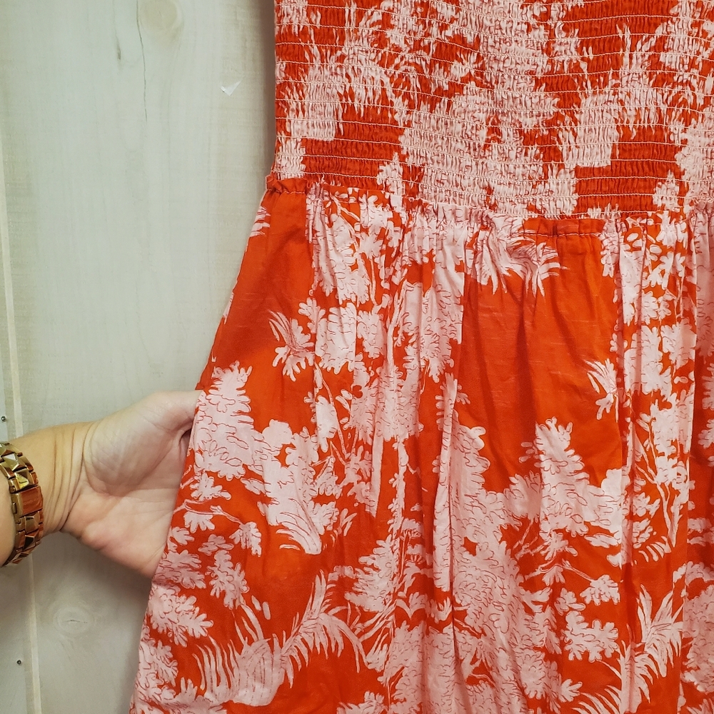 Tuckernuck Scarlet Toile Mallie Sun Dress Hyacinth Tiered - Picture 9 of 13